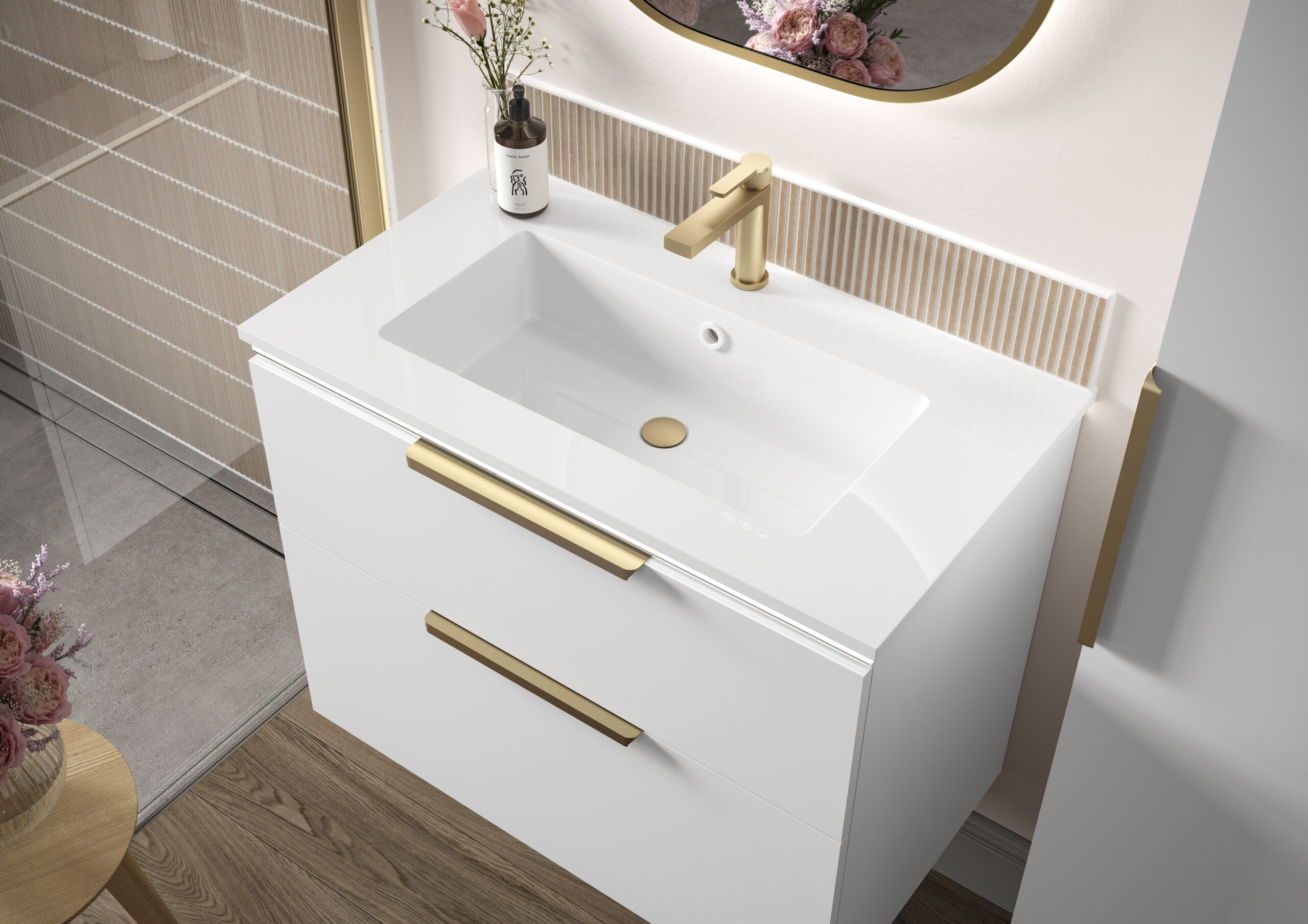 Aurelia muted white calypso