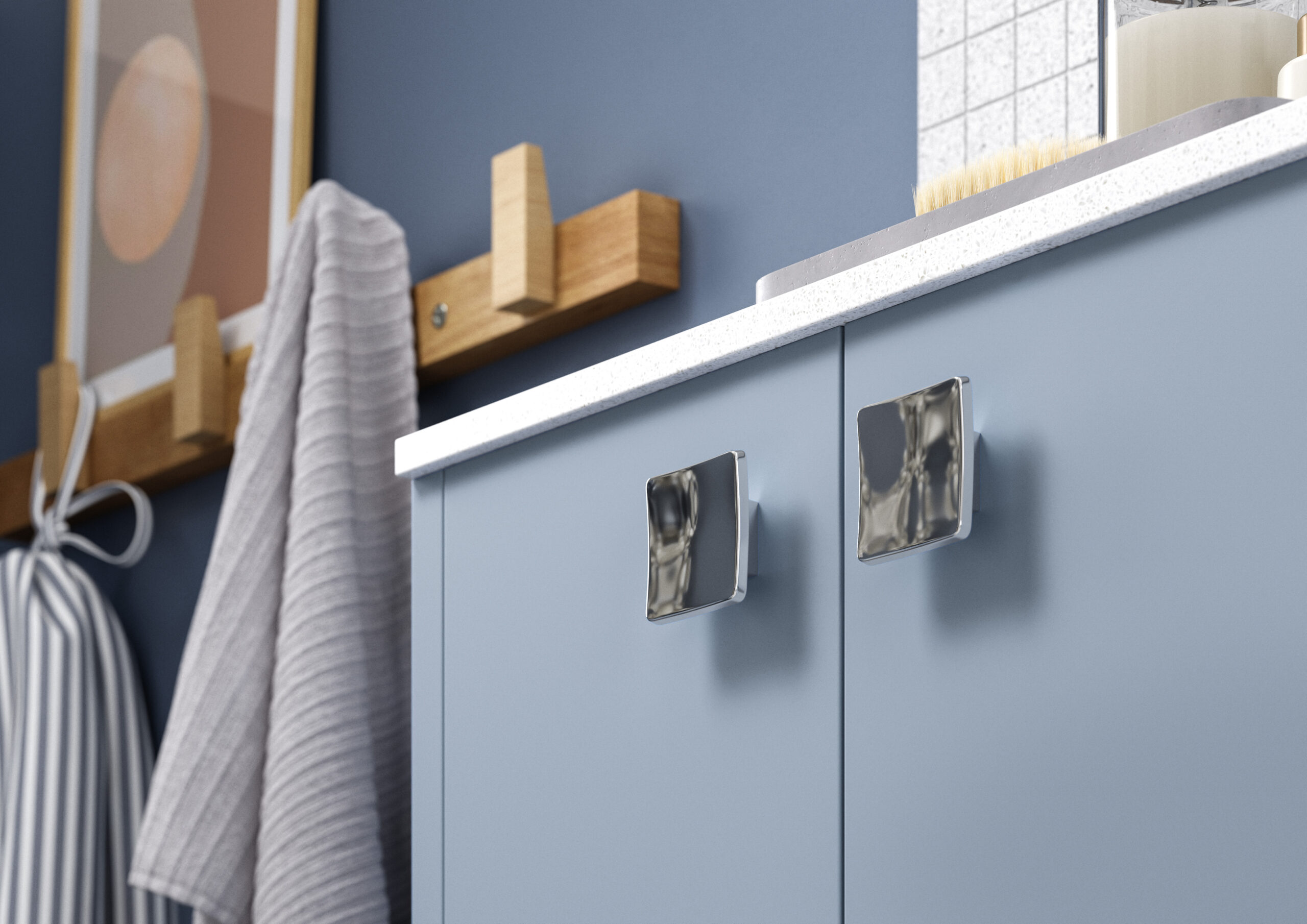 Calypso Bathrooms Brecon Dusky Blue