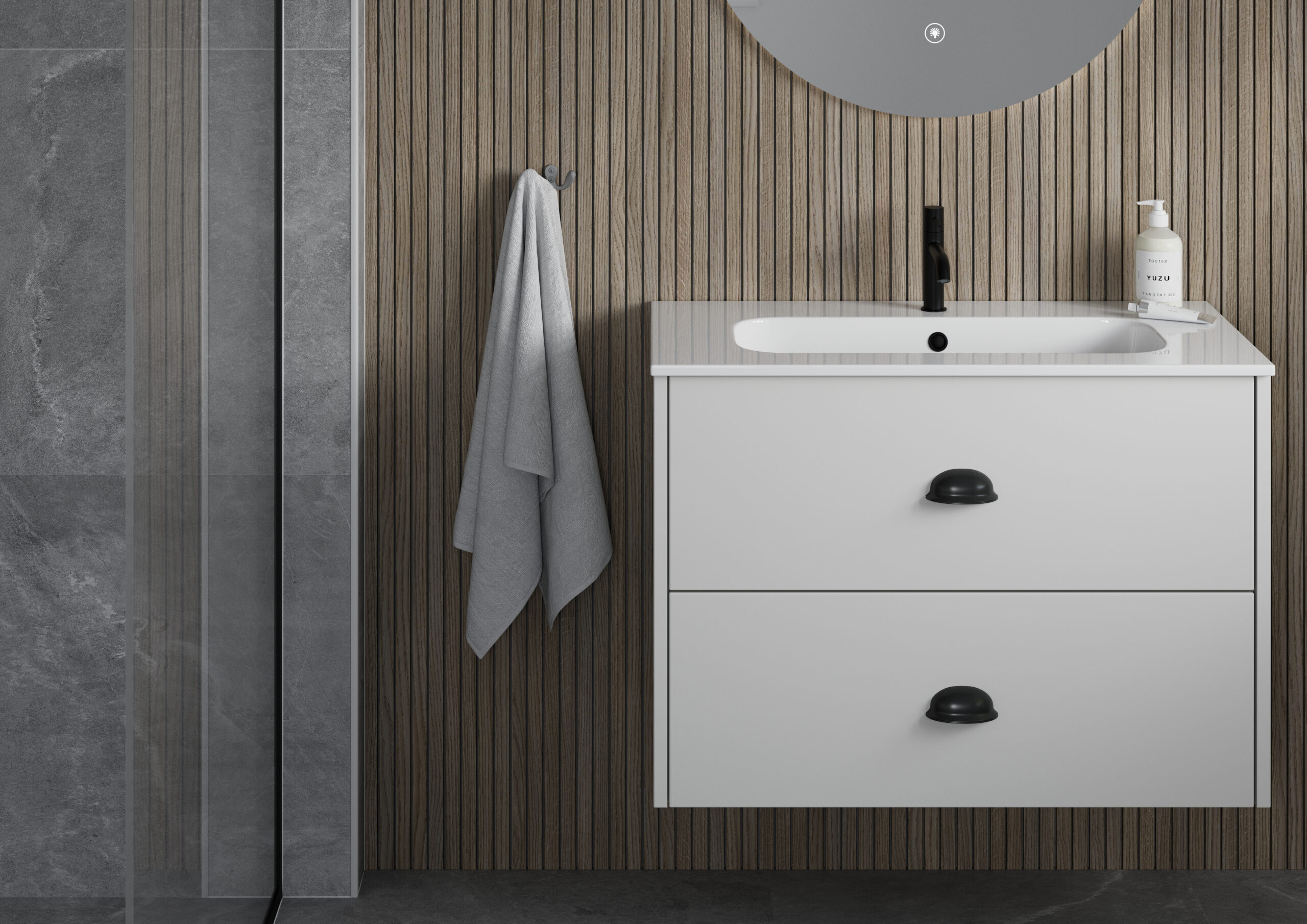 Calypso Brecon Fitted Furniture pebble