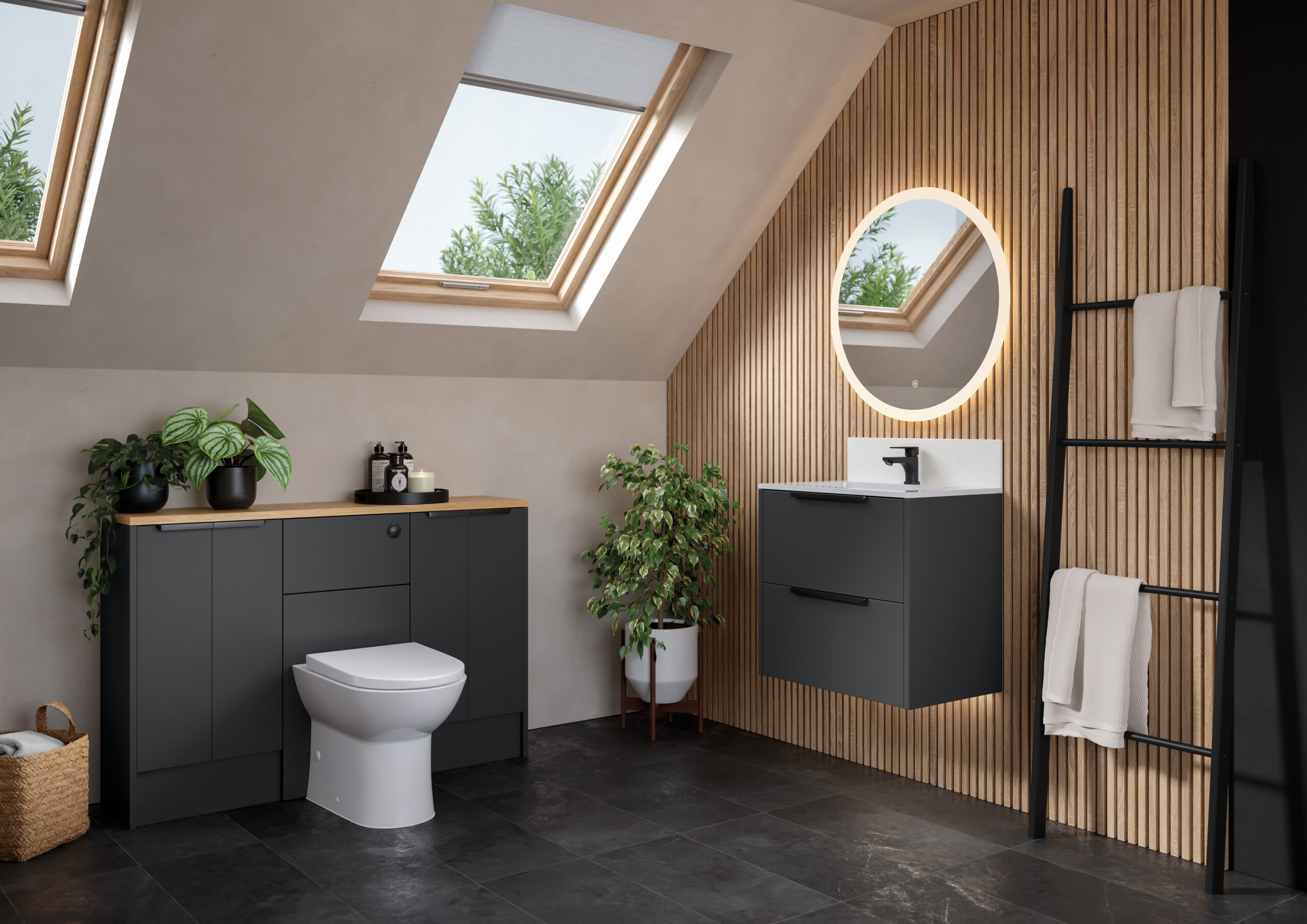 Calypso Brecon Fitted Furniture soft graphite