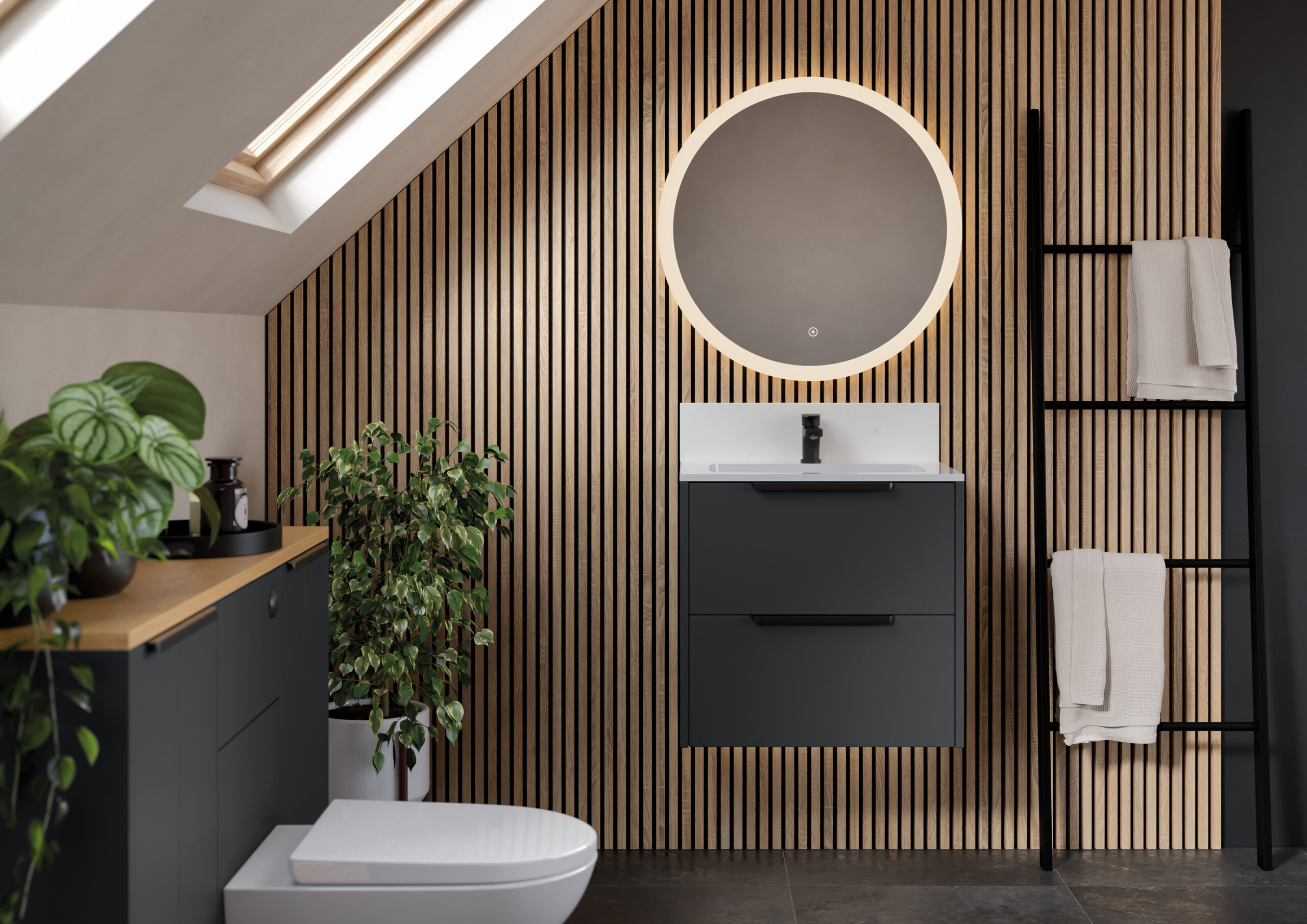 Calypso Brecon Fitted Furniture soft graphite