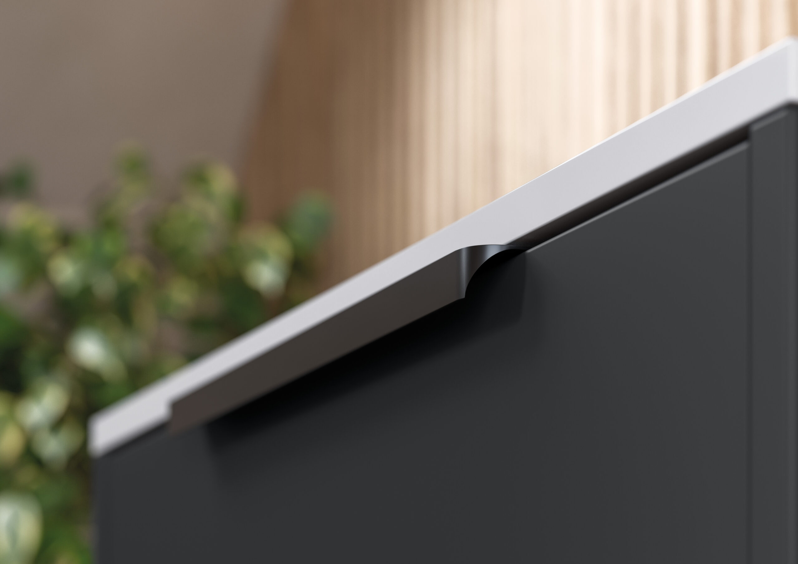 Calypso Brecon Fitted Furniture soft graphite