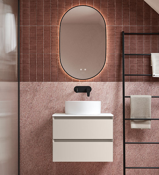 Calypso Bathroom Furniture Brenta Vanity Collection Portland Stone