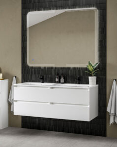 Brenta Vanity unit white