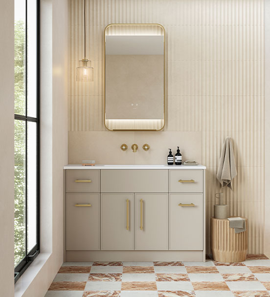 Dartmoor Bathroom Furniture Cream