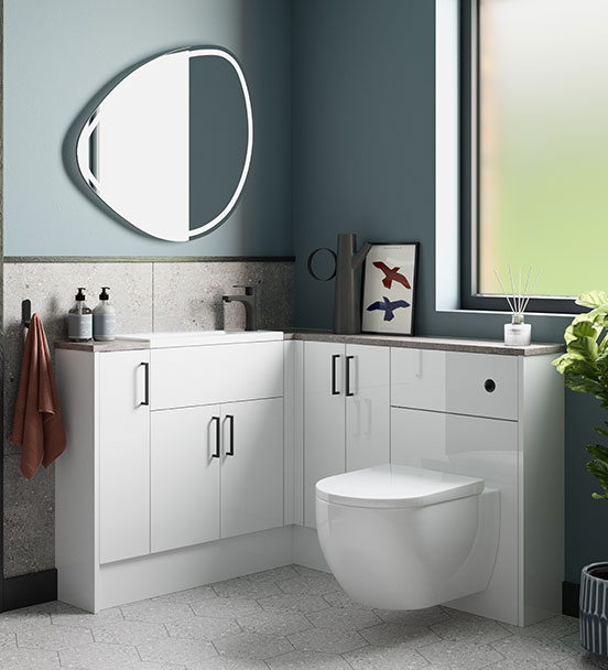 Calypso Bathrooms Cheviot collection White