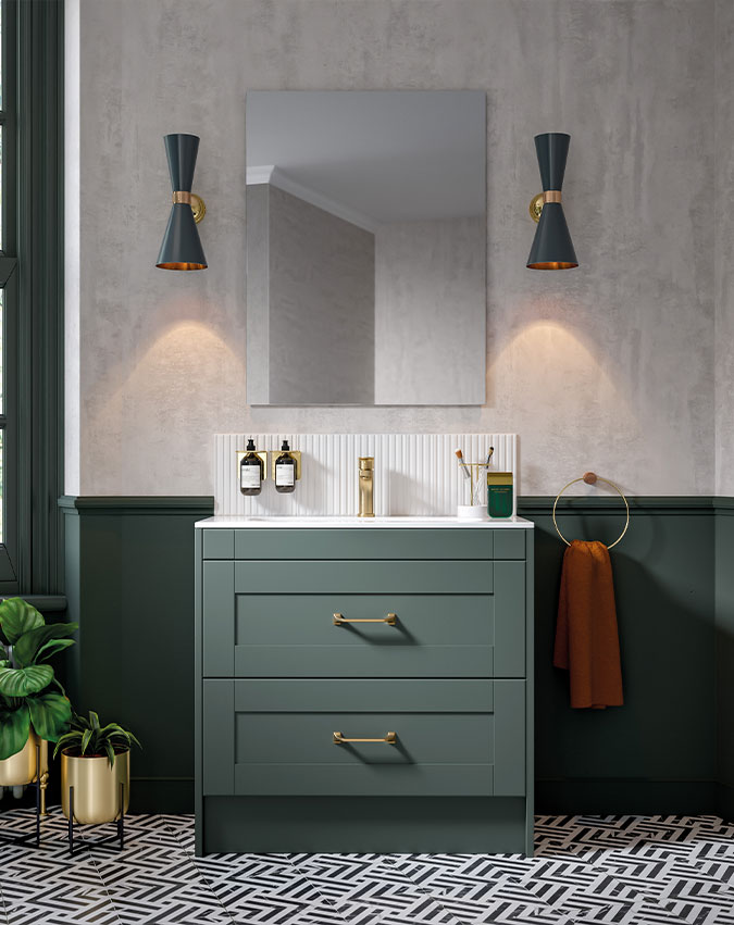 Calypso Chiltern Fitted Furniture in green