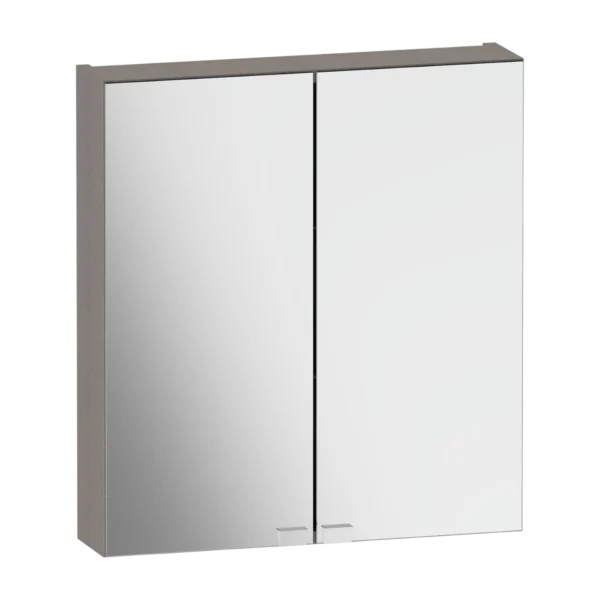 Cheviot Wall Unit 600 Two Door Slim Mirrored