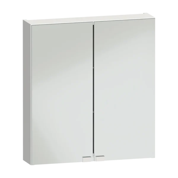 Dartmoor Wall Unit 600 Two Door Slim Mirrored