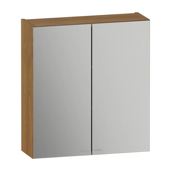 Pentland Wall Unit 600 Two Door Standard Mirrored