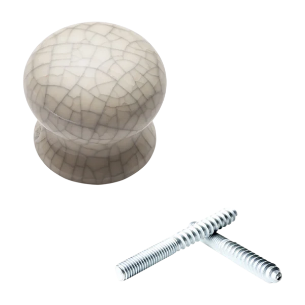 Seguro Crackle Knob Robe Hook