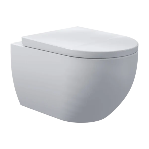 Aurora Wall Hung Rimless Pan with Beechworth Seat