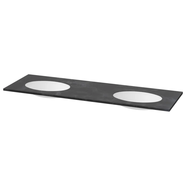 Calypstone Worktop with Double Undermount Basin 1444