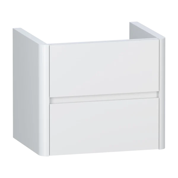 Sora Wall Hung Vanity Unit 600 Two Drawer