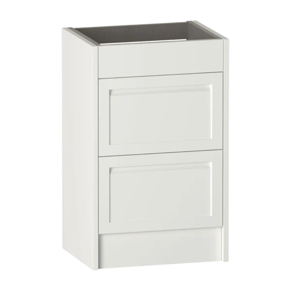 Kentmere Floor Standing Vanity Unit 500 Two Drawer Slim