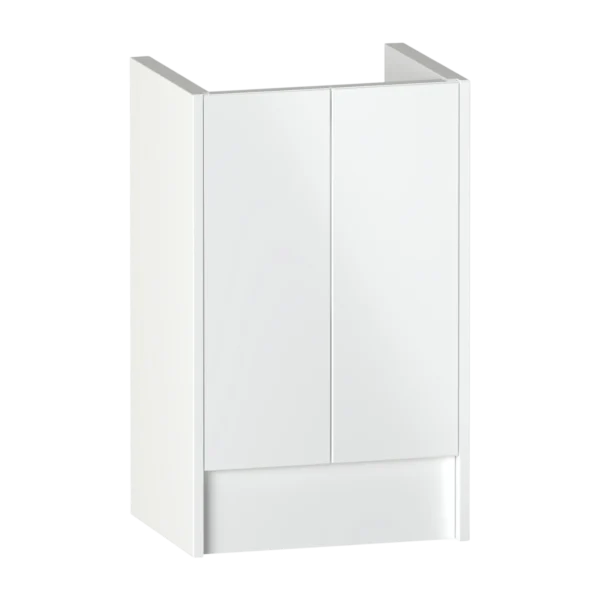 Brecon Floor Standing Vanity Unit 500 Two Door Slim