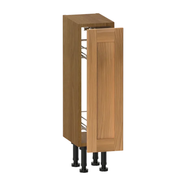 Solid Oak Toilet Roll Unit 200 Pull Out Standard