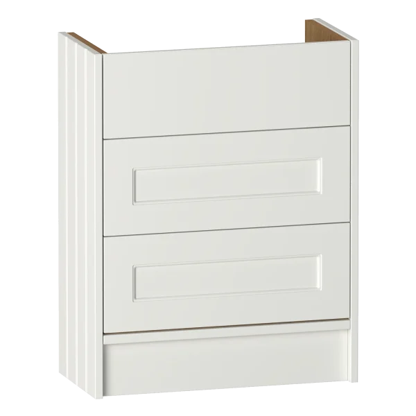 Pentland Floor Standing ART Basin Vanity Unit 650 Two Drawer Standard