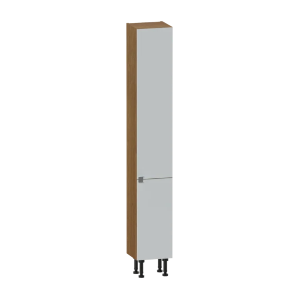 Solid Oak High Rise Unit 300 Full Door Standard Mirrored
