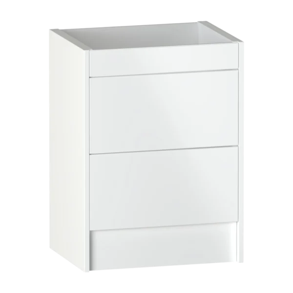 Brecon Floor Standing Vanity Unit 600 Two Drawer Standard