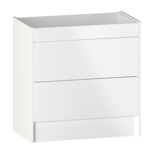 Brecon Floor Standing Vanity Unit 800 Two Drawer Standard