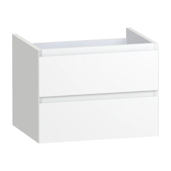 Brenta Wall Hung Vanity Unit 600 Two Drawer
