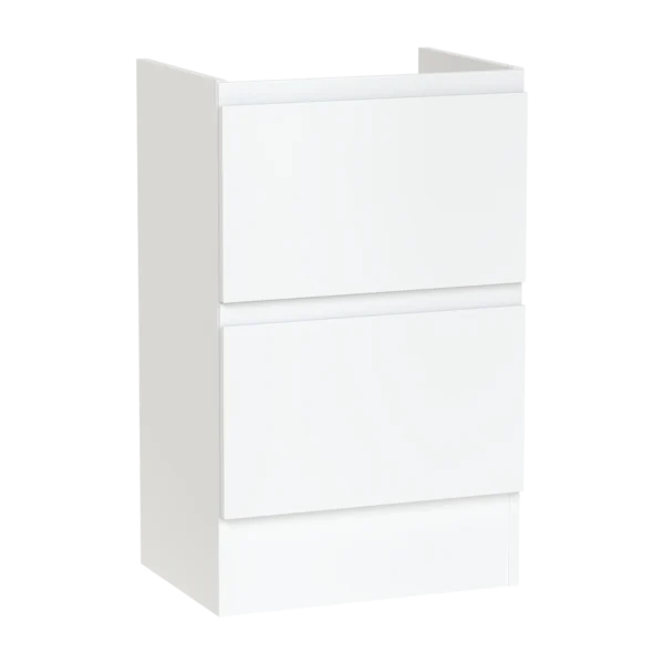Veneto Floor Standing Vanity Unit 500 Two Drawer