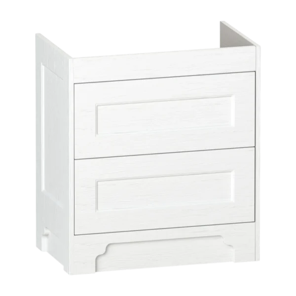 Chelworth Floor Standing Vanity Unit 800 Two Drawer