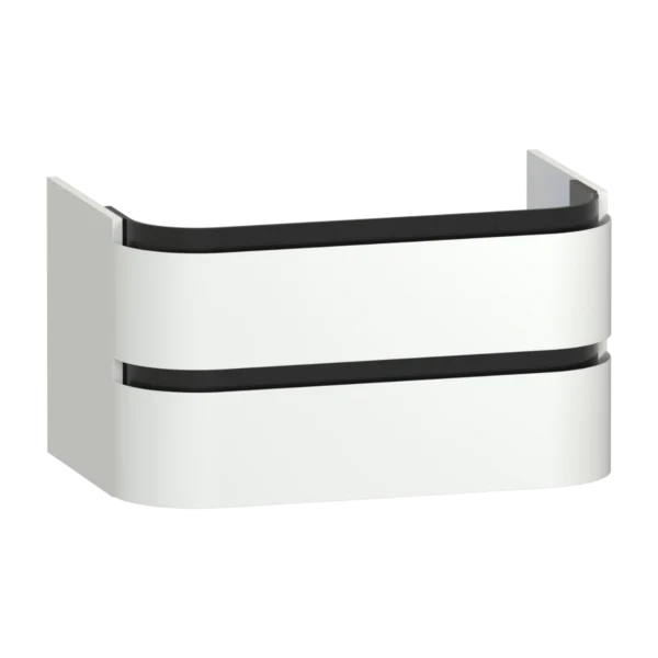 Diamante Wall Hung Vanity Unit 800 Two Drawer