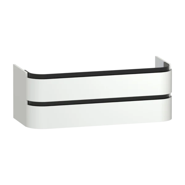 Diamante Wall Hung Vanity Unit 1200 Two Drawer