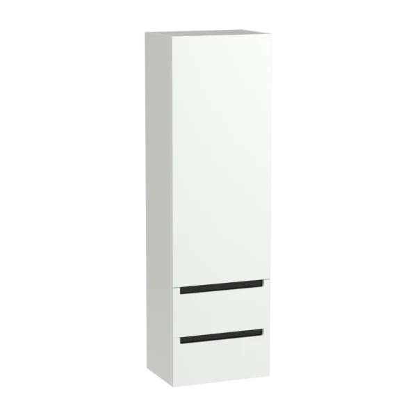 Diamante Tall Wall Unit 450 One Door Two Drawer