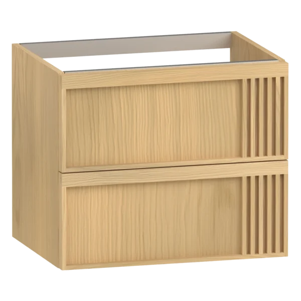 Oriana Wall Hung Vanity Unit 600 Two Drawer