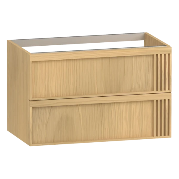 Oriana Wall Hung Vanity Unit 800 Two Drawer