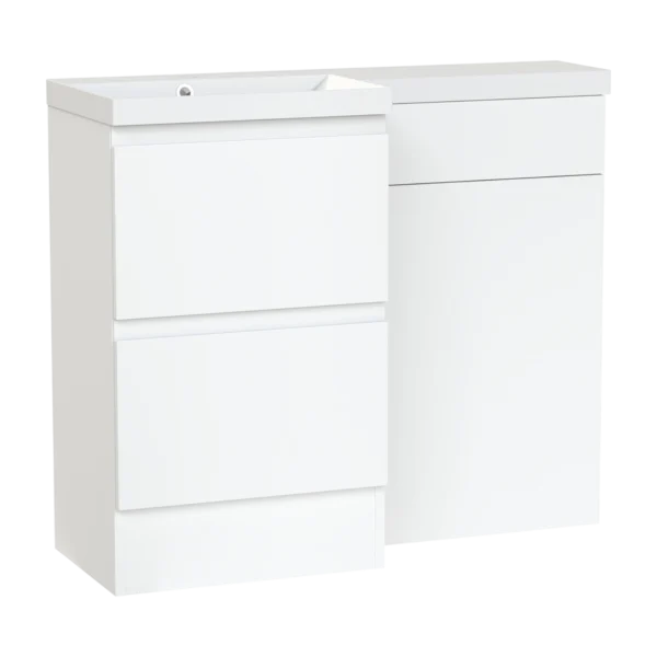 Veneto Vanity Set 1010 Two Drawer Left Hand Basin