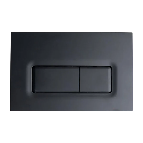 Cistern Reef Flush Plate Black