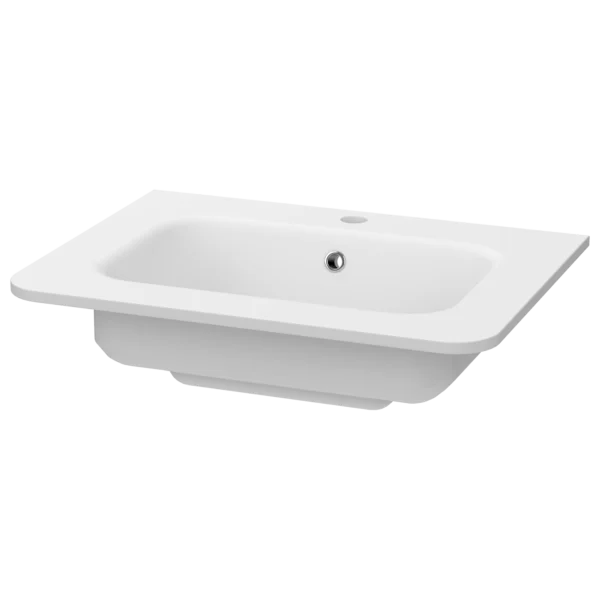 Averno Ceramic Vanity Basin 610 White