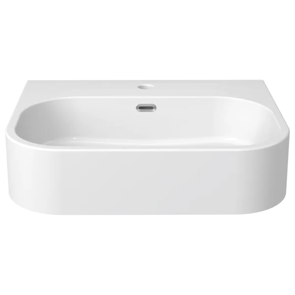 Daytona Ceramic Semi-Recessed Basin 560 White